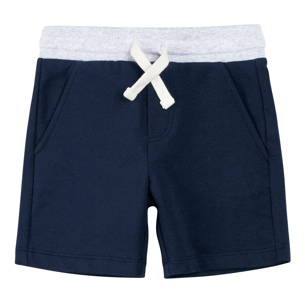 Shuttle Blue Terry Shorts 2-7y