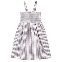 Navy Stripe Dress 2-6X