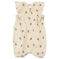 Oranges Print Romper 3-24m