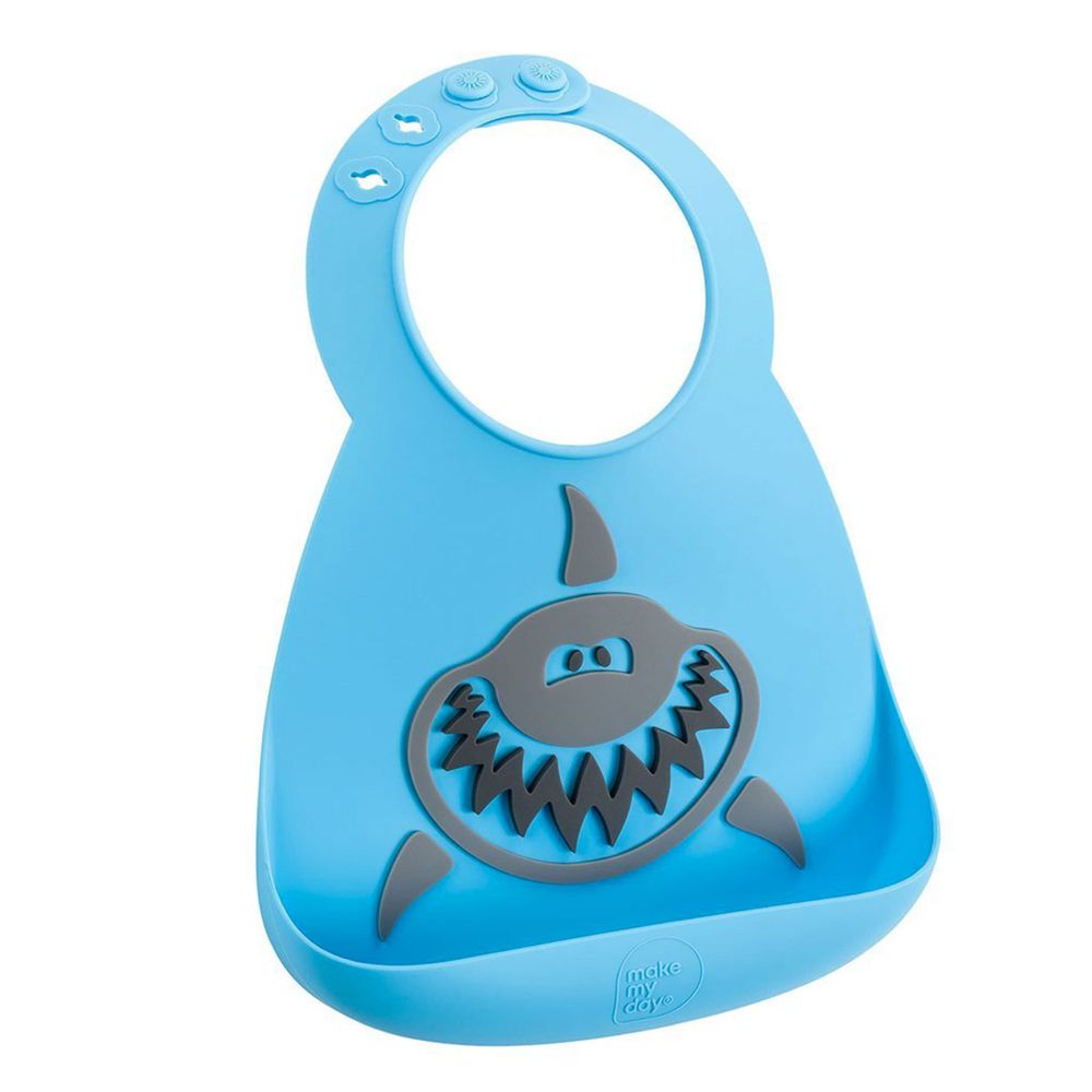 Bib Shark Blue