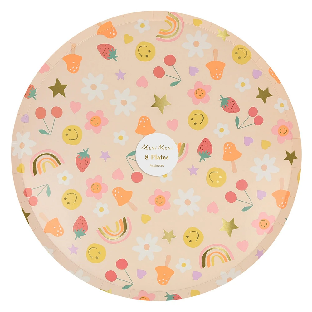 Happy Icons Dinner Plates (8)