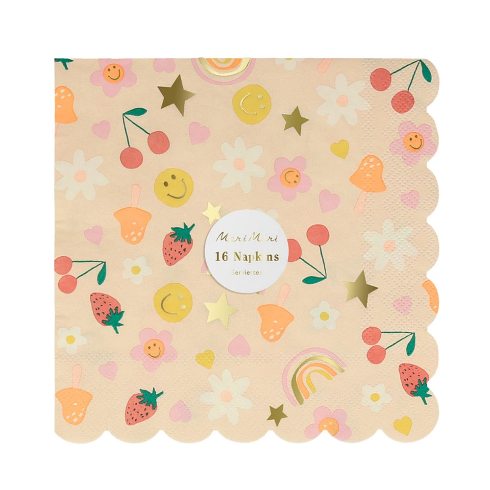 Happy Icons Large Napkins (16)