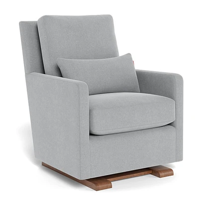 Como Rocking Armchair - Nordic Grey / Walnut (In Stock)