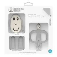 Gift Set Teether Monkey Starter Set - Grey