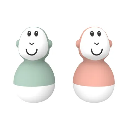 Bathtime Wobblers - Mint Green / Dusty Pink