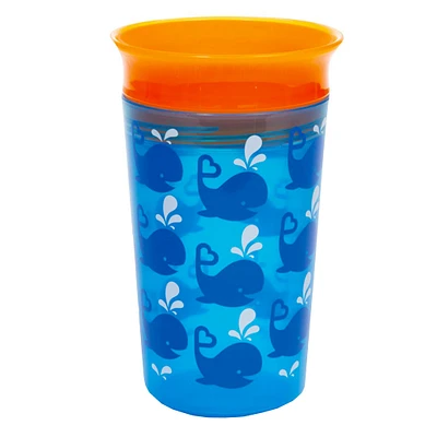 Tasse 9oz Miracle® 360° Baleine - Bleu