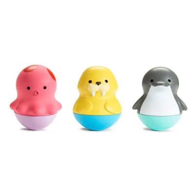 Bath Bobbers™ 3-Pack - Octopus, Walrus & Dolphin