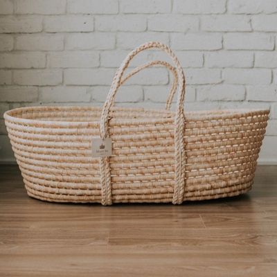 Rattan Basket + Mattress