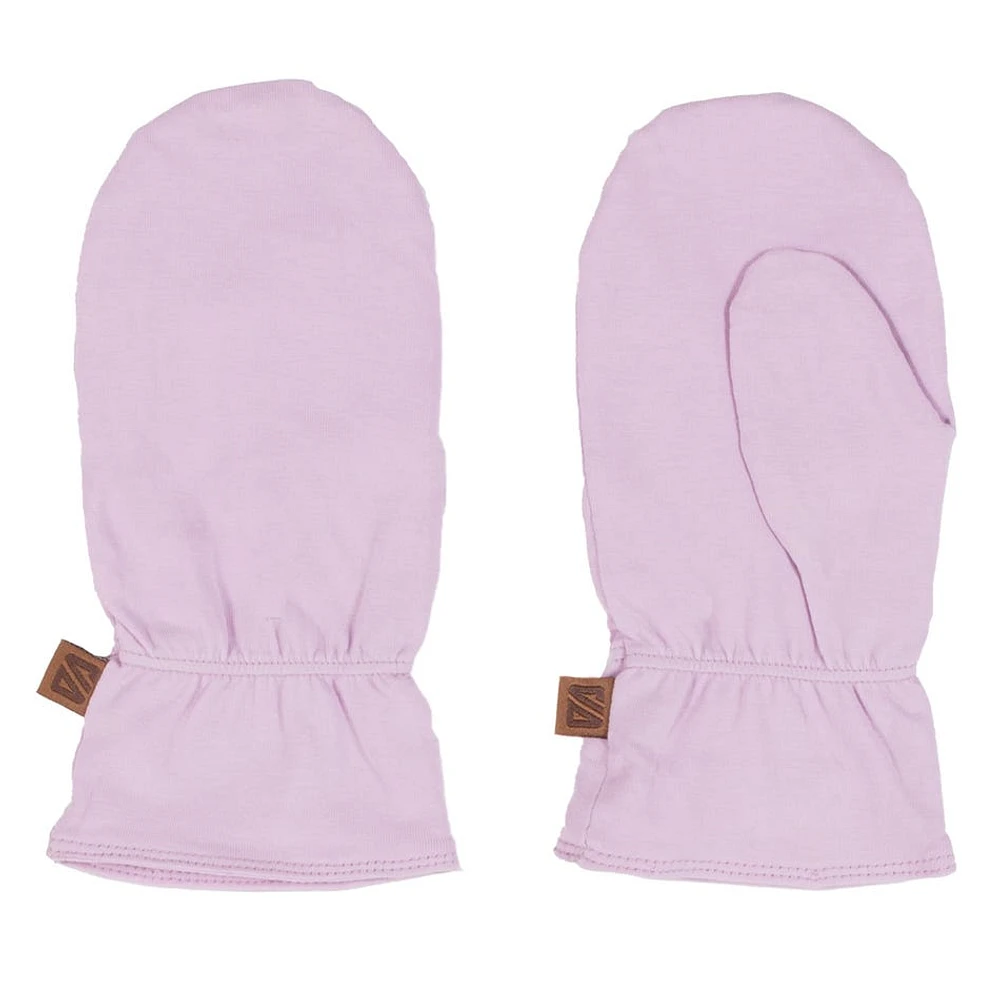 Lilac Jersey Mitts 2-6y