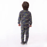 Dino Fleece Base Layer 2-6y