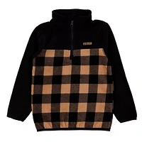 Plaid Fleece Base Layer 2-14y