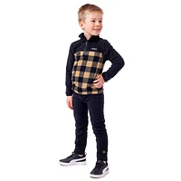 Plaid Fleece Base Layer 2-14y