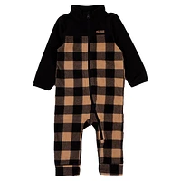 Plaid Fleece Base Layer 6-24m