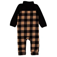 Plaid Fleece Base Layer 6-24m