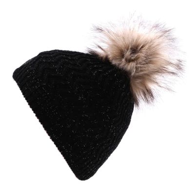 Pompom Knit Beanie 2-6y