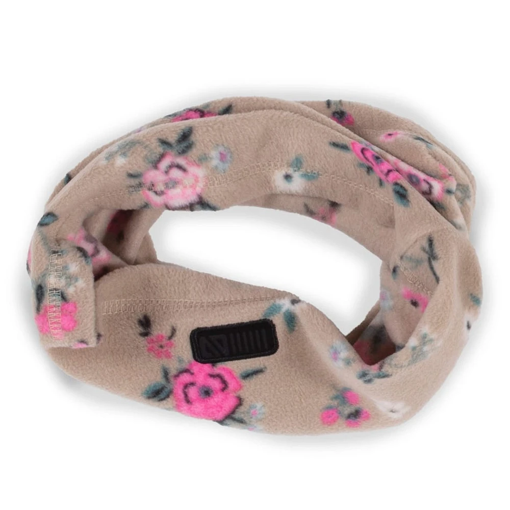 Flowers Fleece Neckwarmer -14y