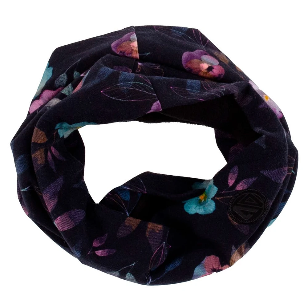 Flowers Lined Neckwarmer 4-14y