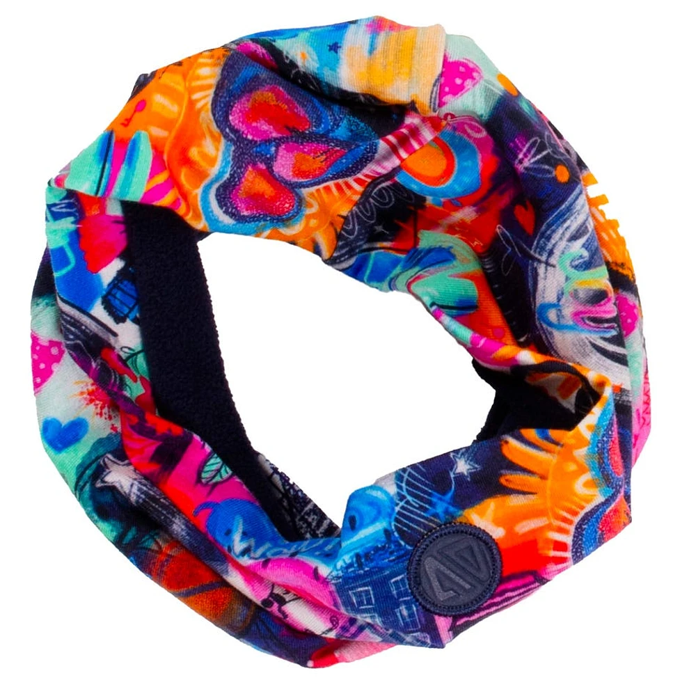 Printed Lined Neckwarmer 12m-3y