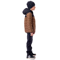 Manteau Doudoune Brun  2-14ans