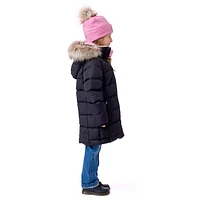 Manteau Long Uni 4-14ans