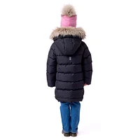 Manteau Long Uni 4-14ans