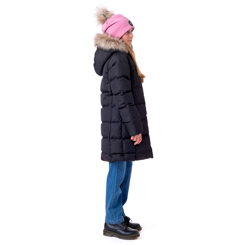 Manteau Long Uni 4-14ans