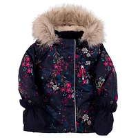 Habit de Neige Rose 12-24mois