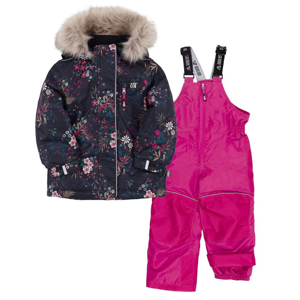 Habit de Neige Rose 2-6ans