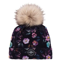 Tuque Doublée Fleurs 7-14ans