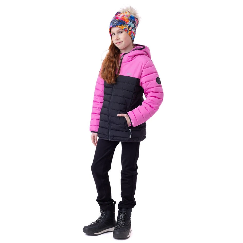 Printed Lined Beanie 7-14y