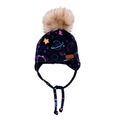 Space Cats Fleece Beanie 12-24m