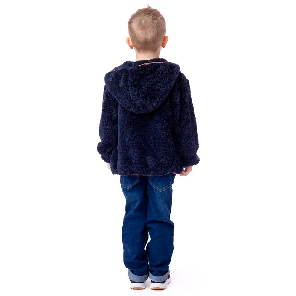 Veste Sherpa Marine 3-10ans