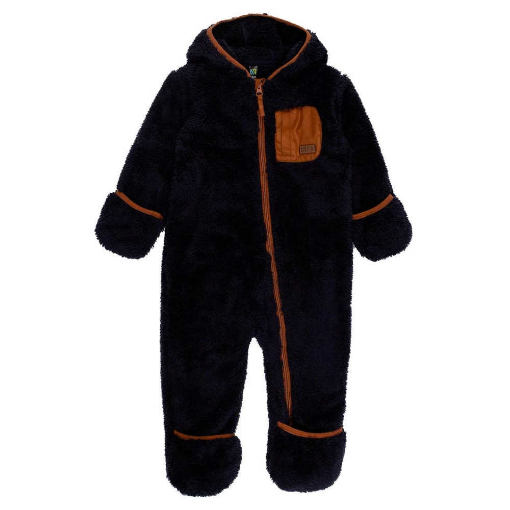 Navy Sherpa One Piece 6-24m