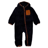 Navy Sherpa One Piece 6-24m