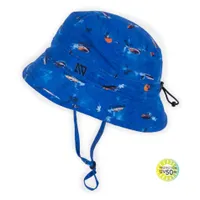 Boats printed UV Hat 0-18m