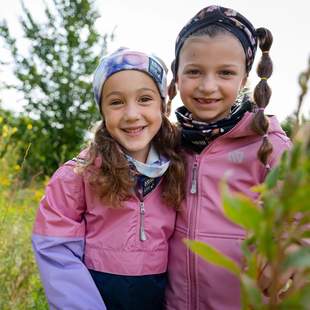 Manteau Mi-Saison Softshell Rose 4-6ans