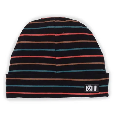 Jules Striped Beanie 12-24m