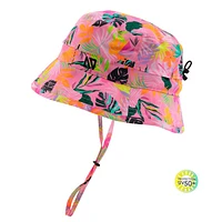 Hibiscus Printed UV Hat 0-18m