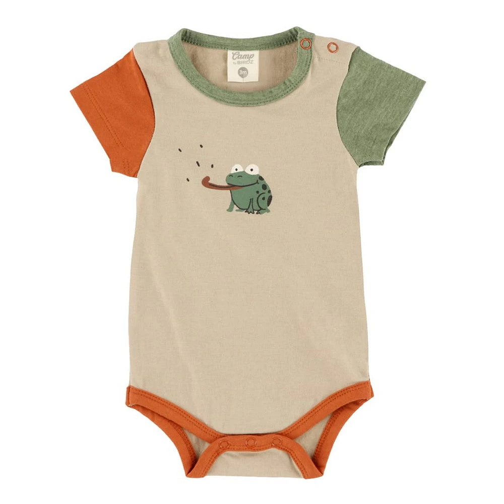 Frog Raglan Bodysuit 3-24m