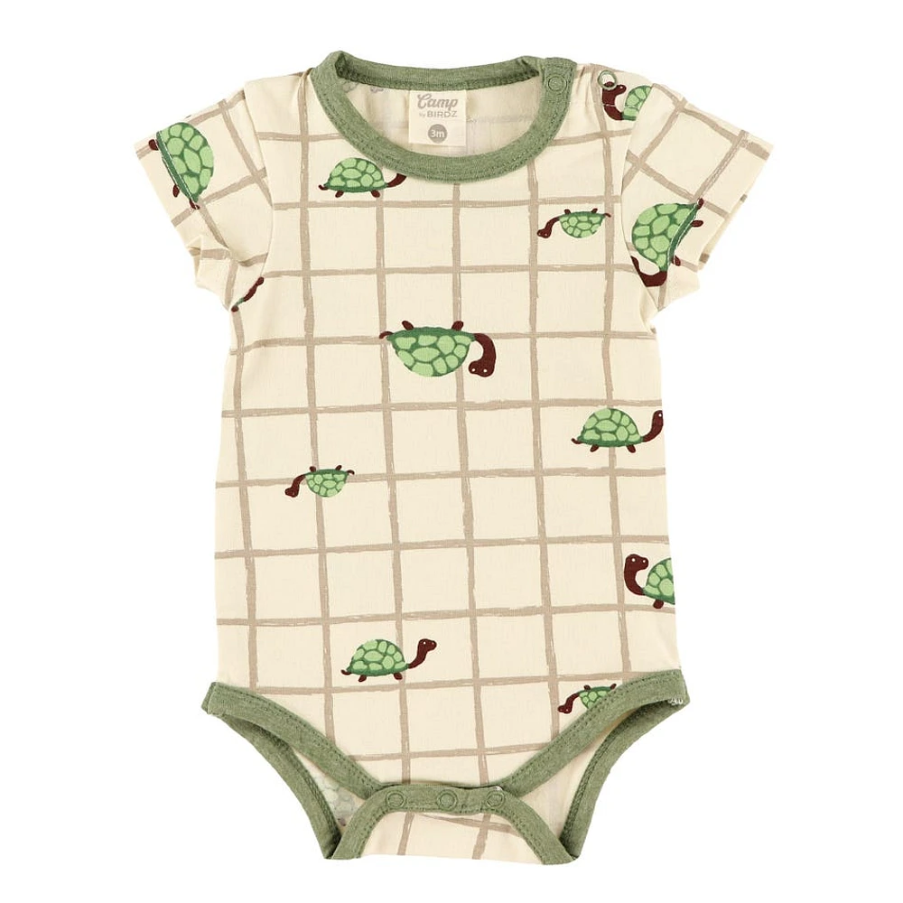 Turtle Bodysuit 3-24m