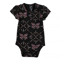 Butterflies Print Bodysuit 3-24m