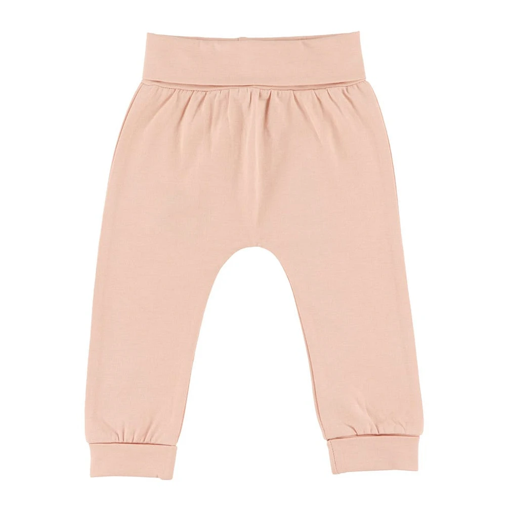 Pantalon Évolutif Rose 3-24mois