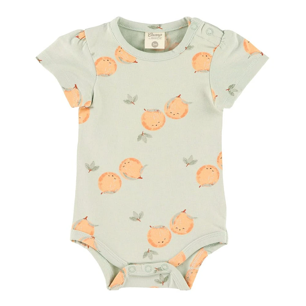 Orange Bodysuit 3-24m