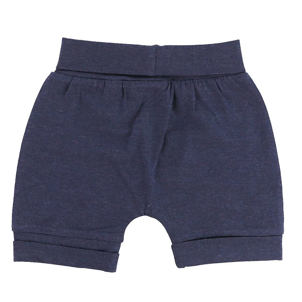 Navy Solid Evolutive Short