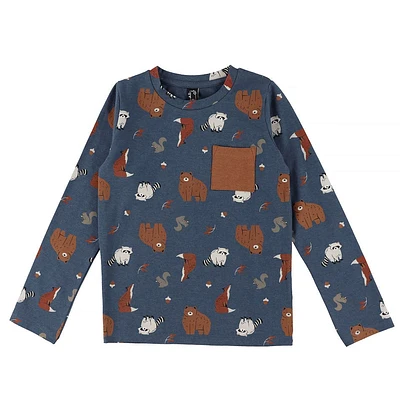 Bear Long Sleeves T-Shirt 2-8y