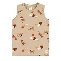 Safari Tank Top 2-8y