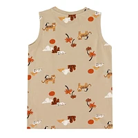 Safari Tank Top 2-8y