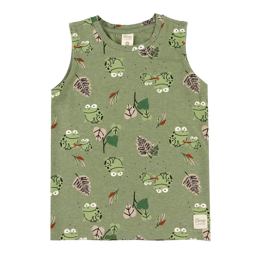 Frog Tank top 2-8y