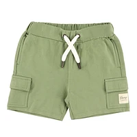 Olive Cargo Short 2-8y