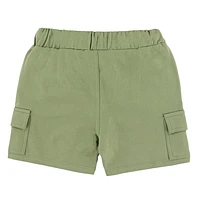 Olive Cargo Short 2-8y